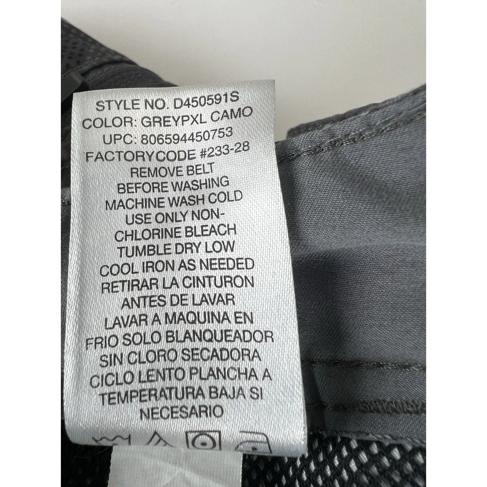 Denali Men's Shorts Size 38 Inseam 10 Steel Gray Swim Beach Surf Quick Dry